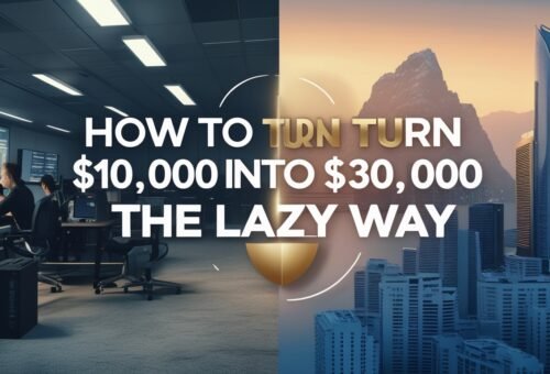 How To Turn $10,000 Into $300,000 The Lazy Way: