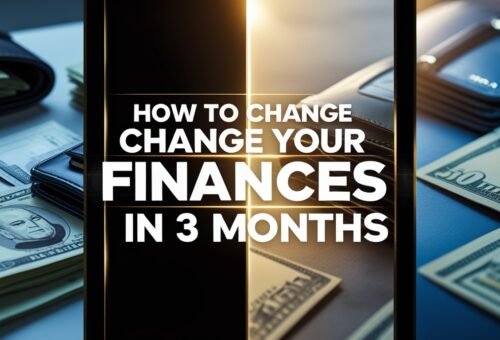 How to Change Your Finances in 3 Months: