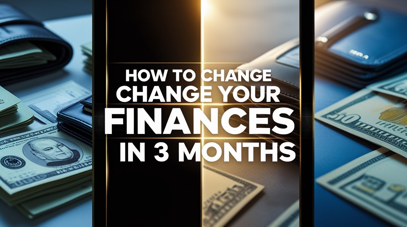 How to Change Your Finances in 3 Months: