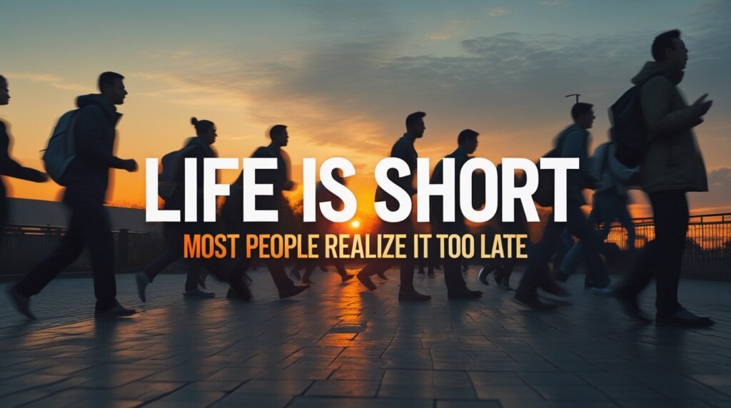Life Is Short | Most People Realize It Too Late: