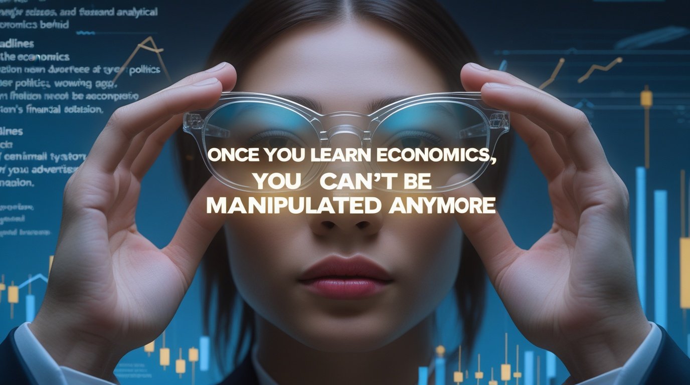 Once You Learn Economics, You Can’t Be MANIPULATED Anymore: