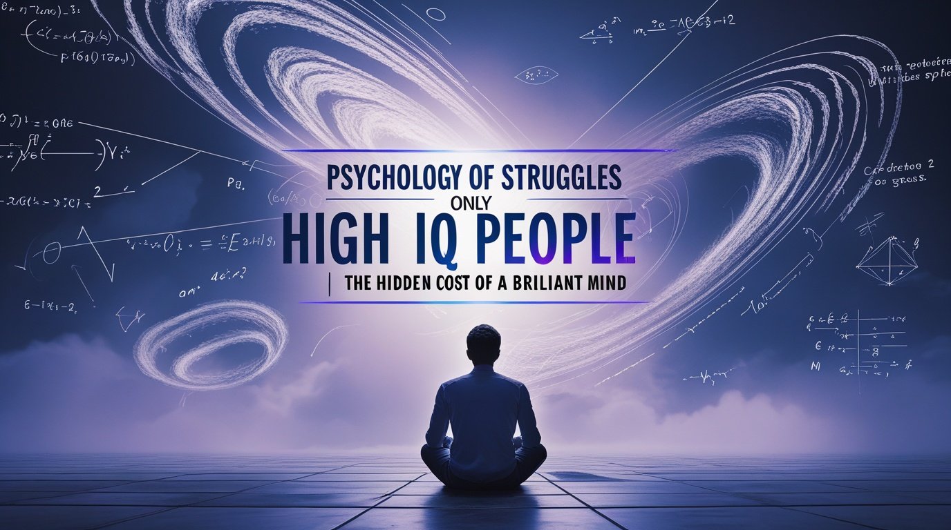 Psychology of Struggles Only High IQ People Face | The Hidden Cost of a Brilliant Mind: