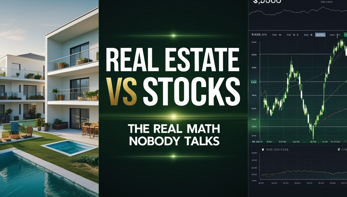 Real Estate vs Stocks | The Real Math Nobody Talks About: