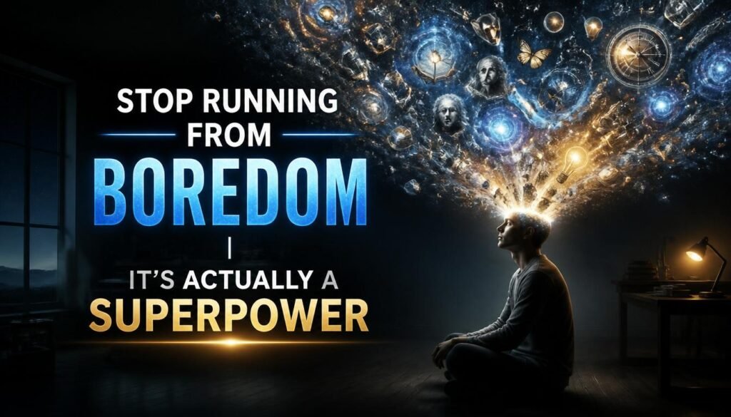 Stop Running from Boredom | It’s Actually a Superpower: