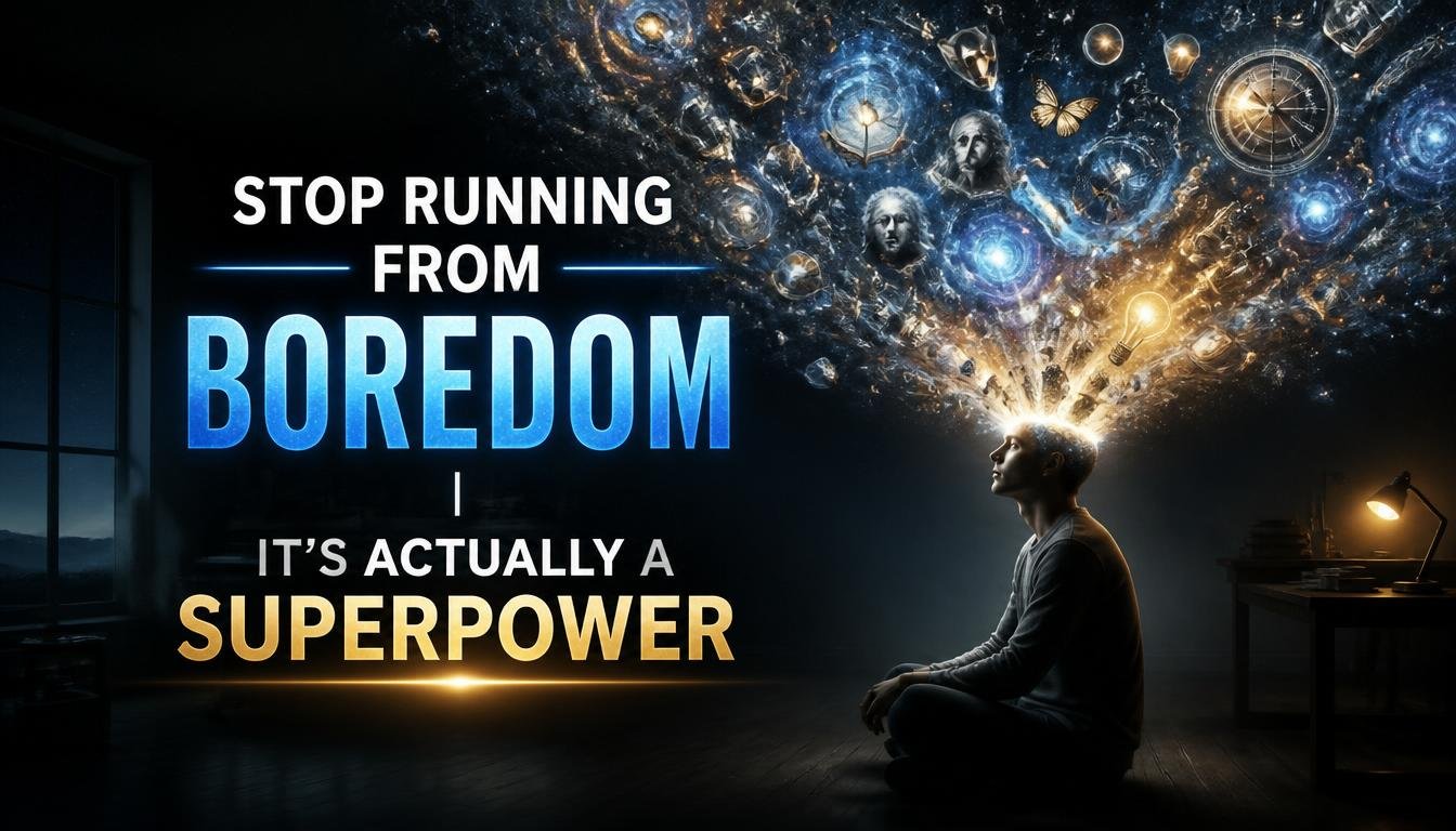 Stop Running from Boredom | It’s Actually a Superpower:
